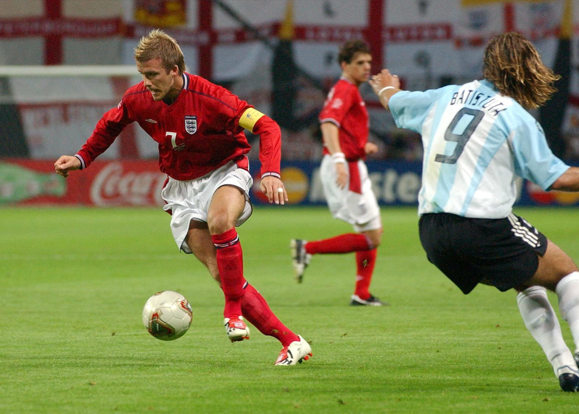 Cobra vida la rivalidad entre Argentina e Inglaterra