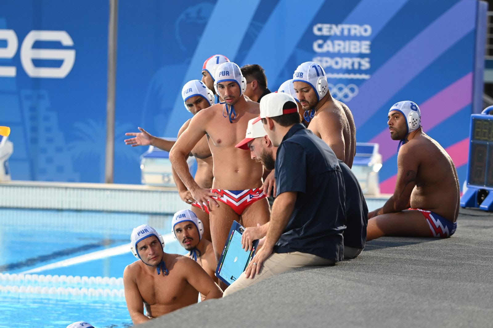 Victorias de los dos equipo de polo acuático en los Juegos Centroamericanos