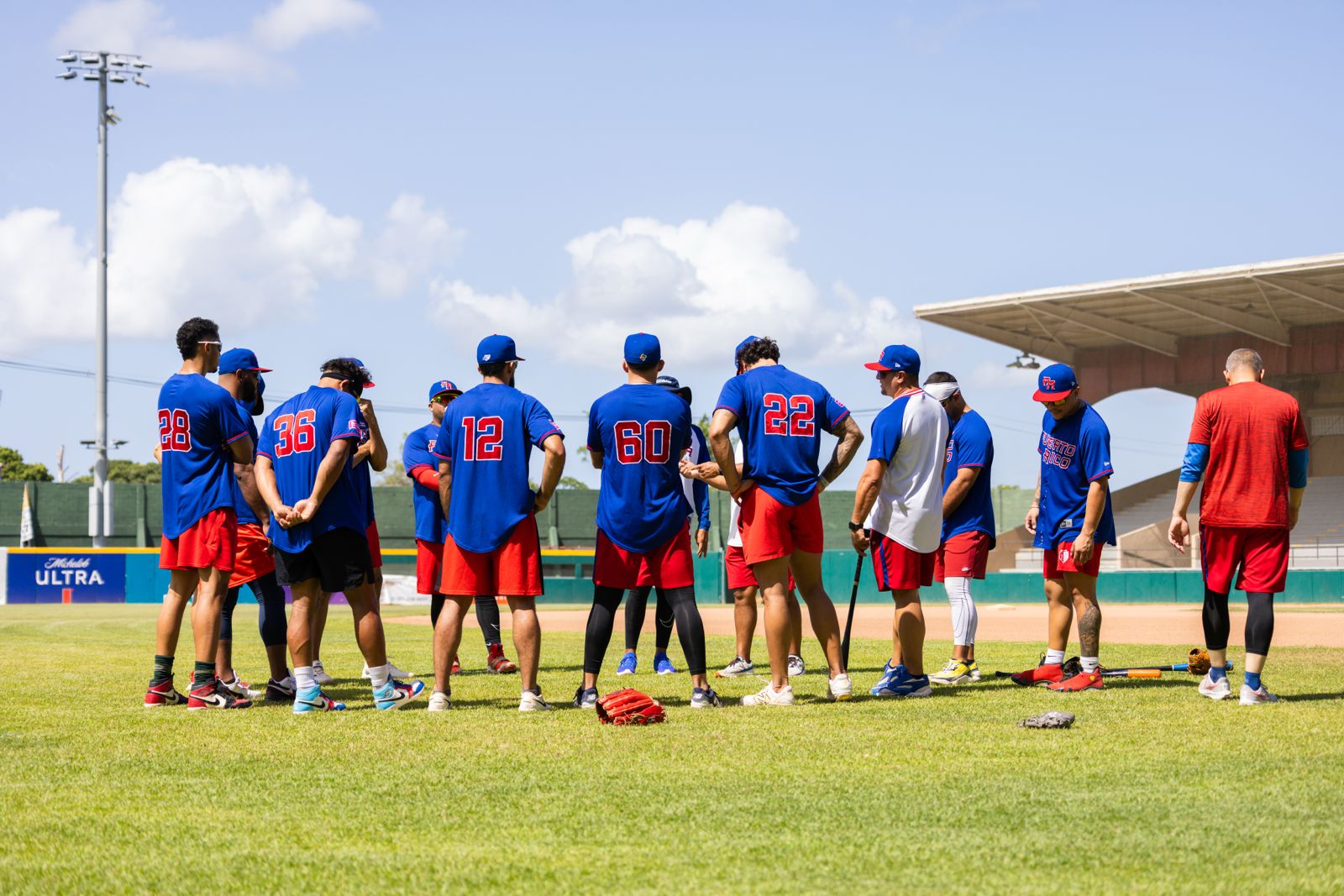 Equipo de béisbol completa su preparación en Puerto Rico rumbo a Santo Domingo 2026