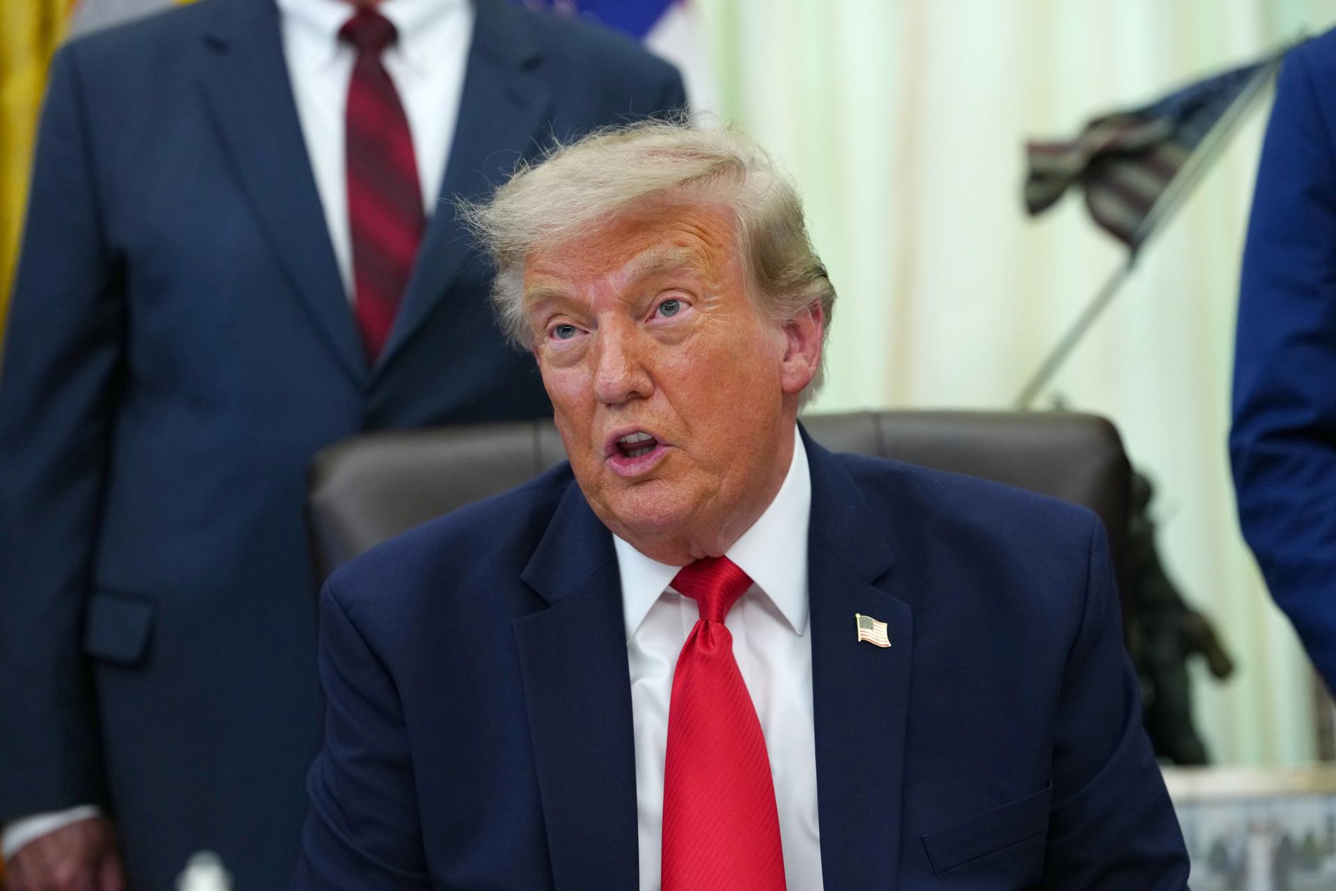 Trump promete que responderá con contundencia a los ataques iraníes: «Es nuestro turno»