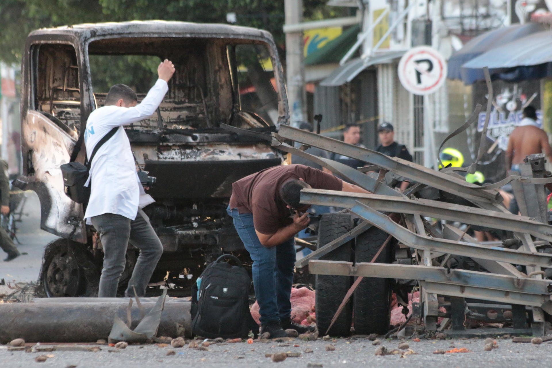 Al menos once heridos por atentado terrorista en la ciudad colombiana de Cúcuta