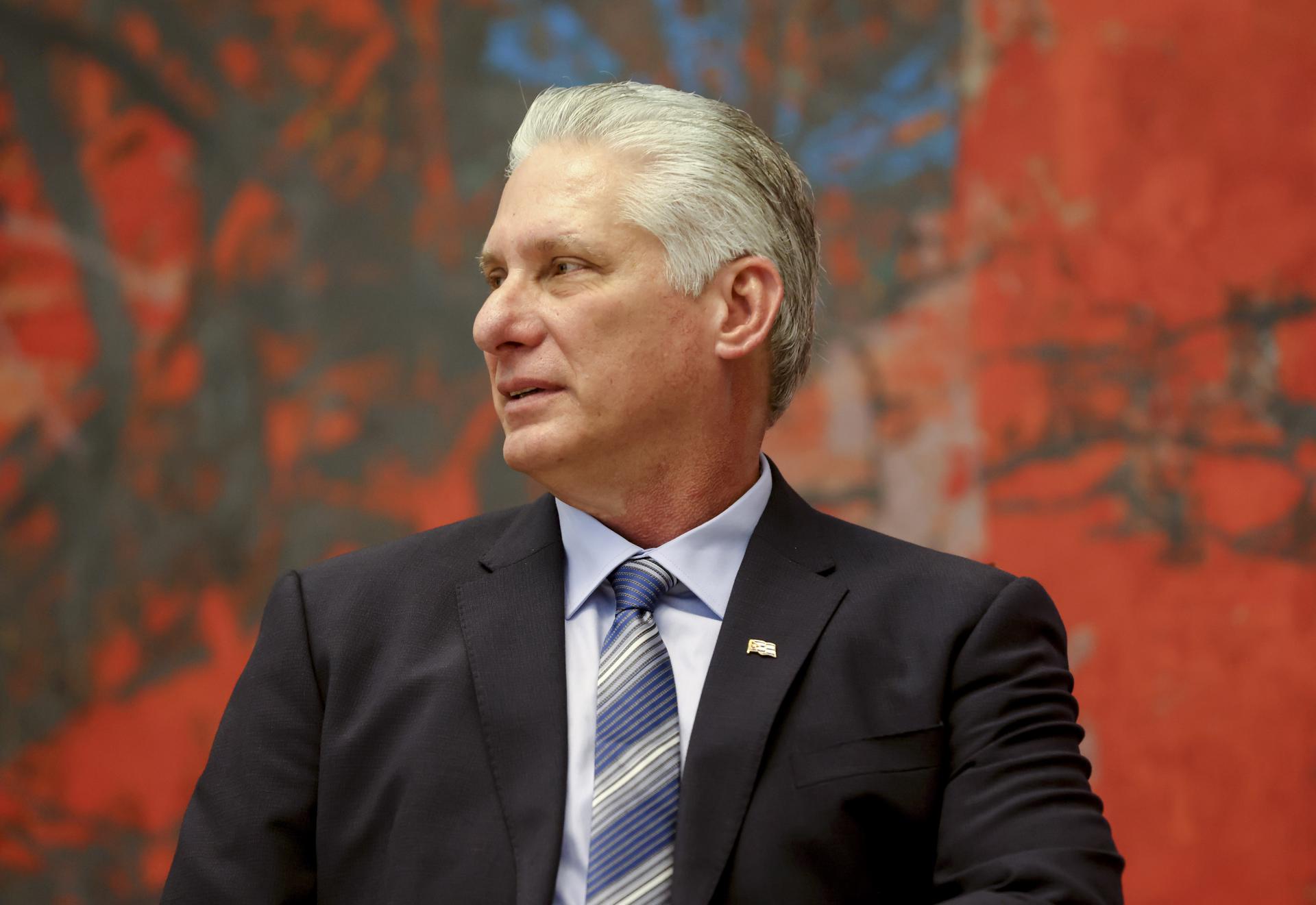 Díaz Canel califica de «estancado» el diálogo con Estados Unidos y niega estar cerca del «colapso»
