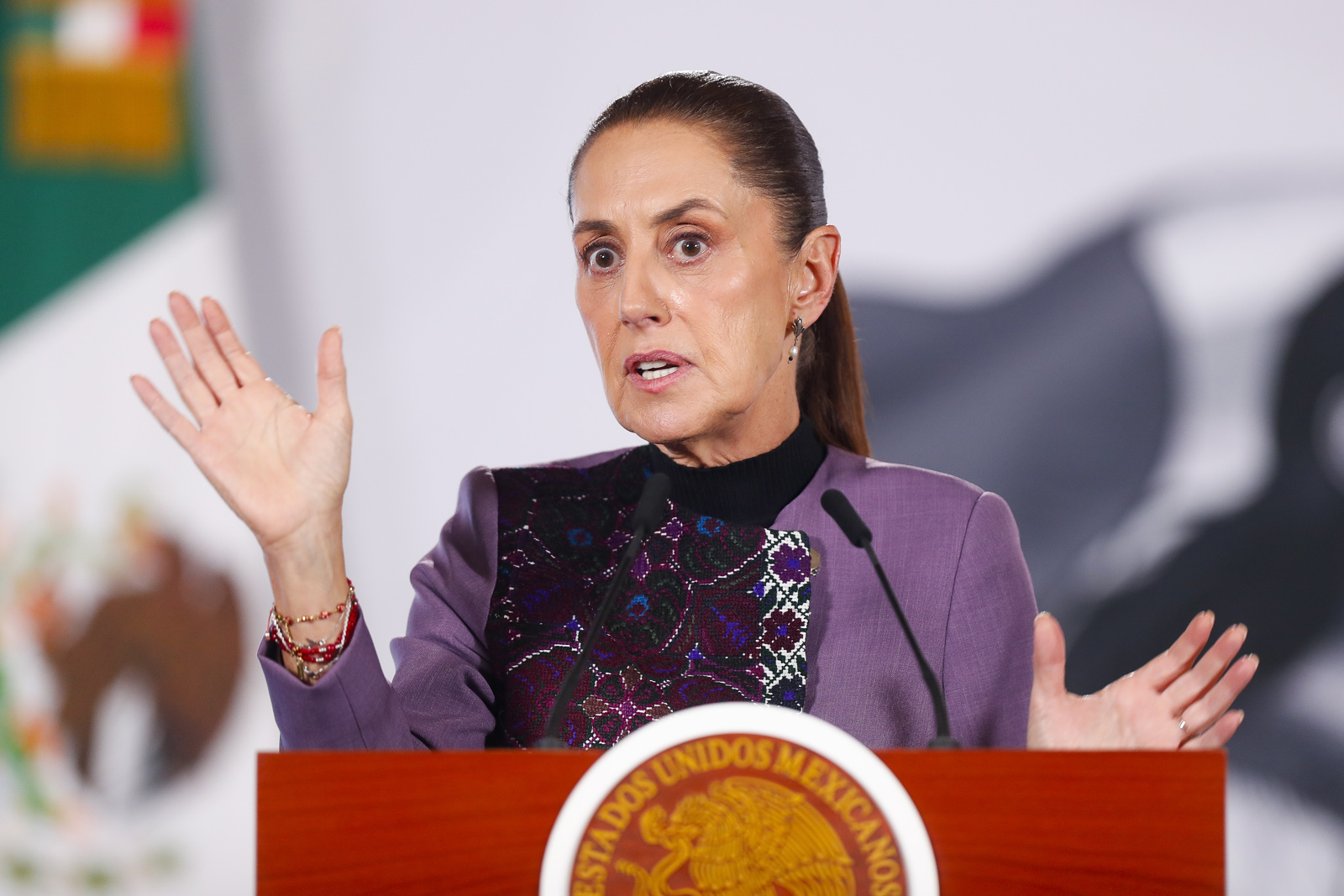 Presidenta de México desmiente crisis en la ciudad de Mexicali