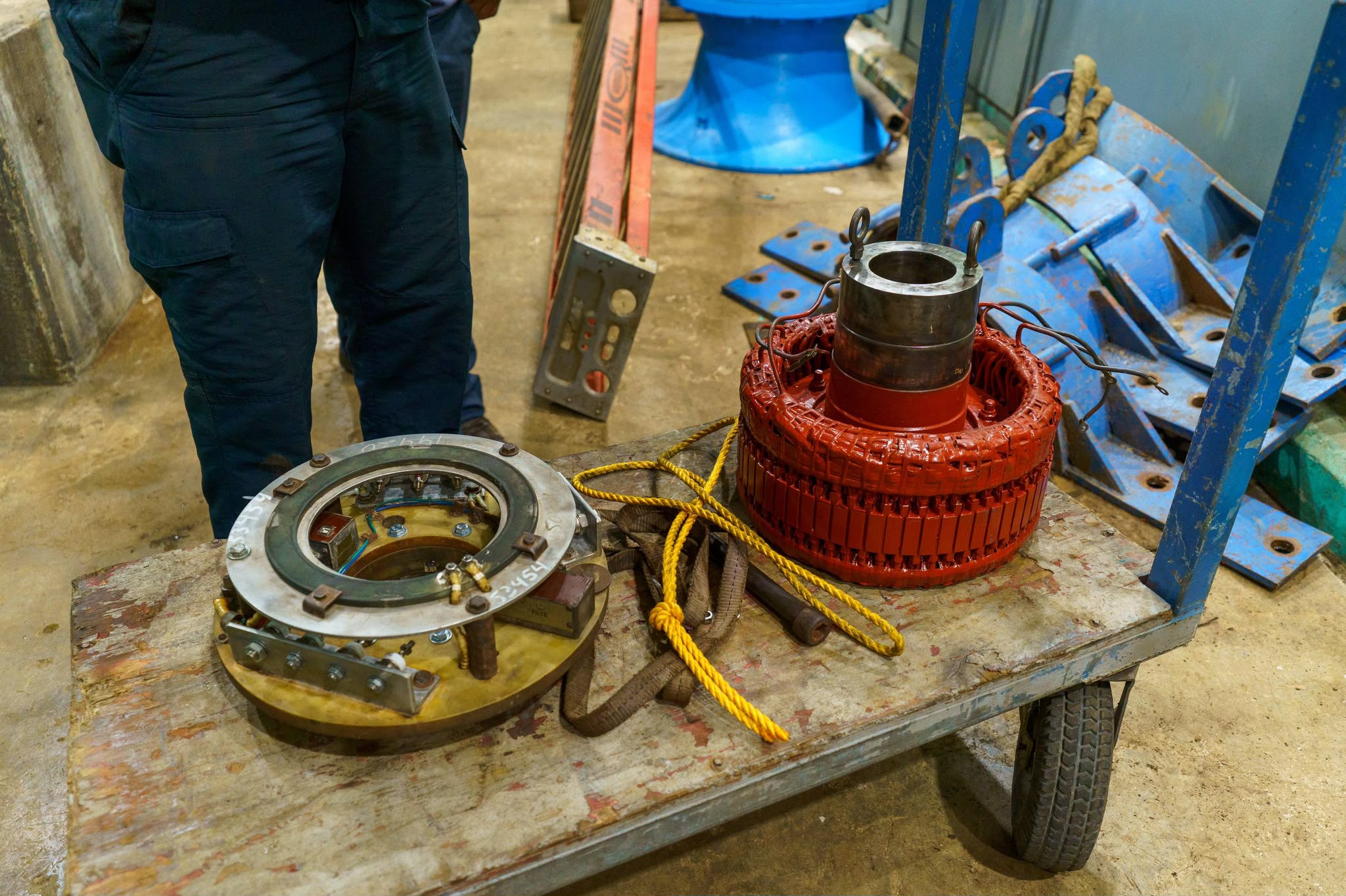 AAA concluye reparación de bomba averiada en la represa La Plata