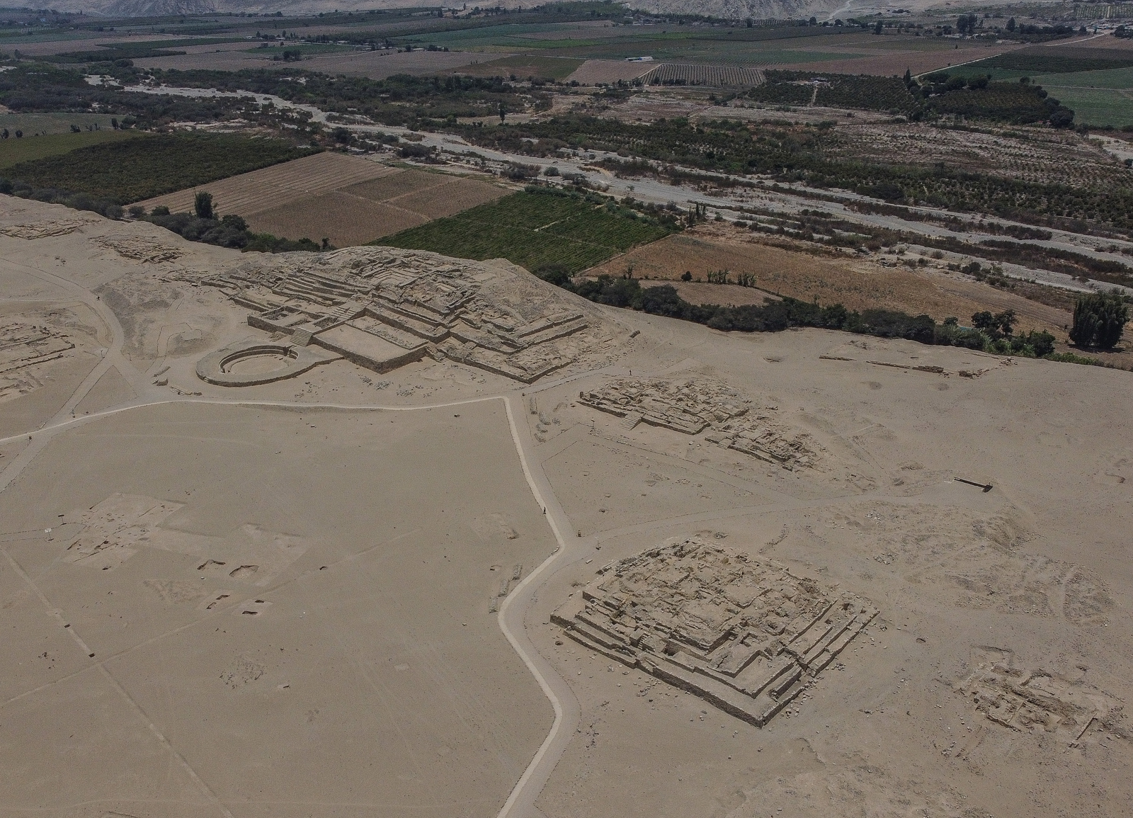 Imagen de la cobertura de: China y Perú colaborarán en estudio arqueológico sobre la civilización de Caral