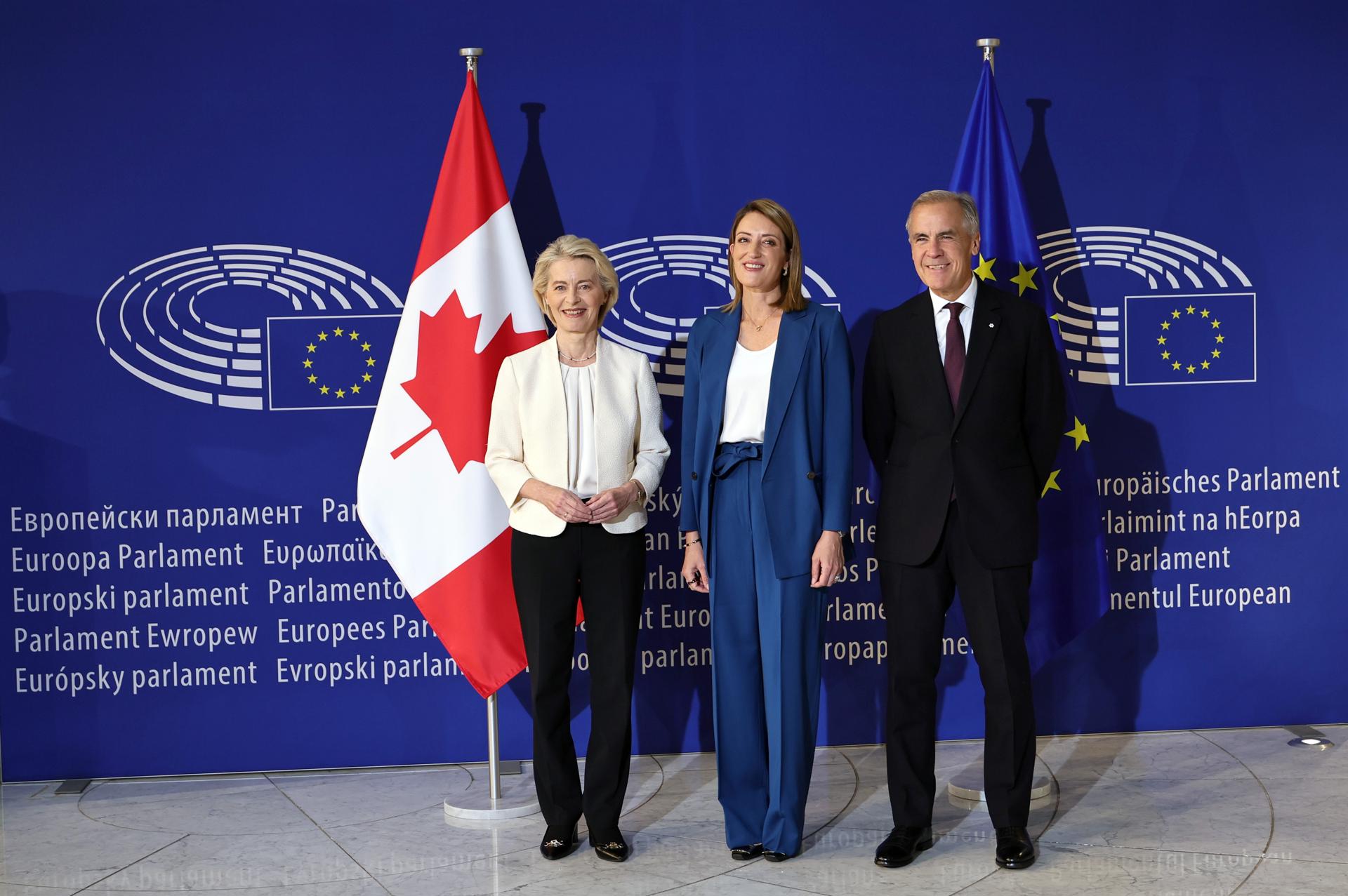Von der Leyen ofrece a Canadá ser el primer «miembro asociado» de la Unión Europea