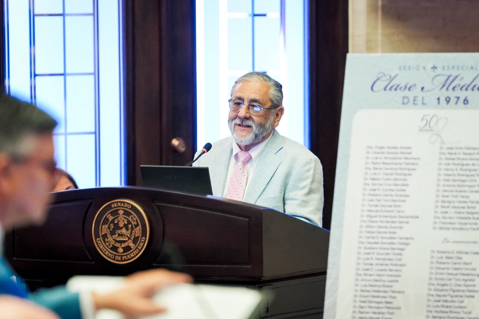 Senado celebra el legado de la clase 1976 del Recinto de Ciencias Médicas