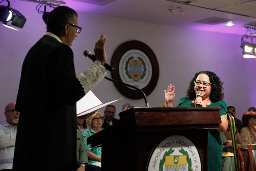 Juramenta Yanira Reyes Gil como nueva presidenta del Colegio de Abogados y Abogadas