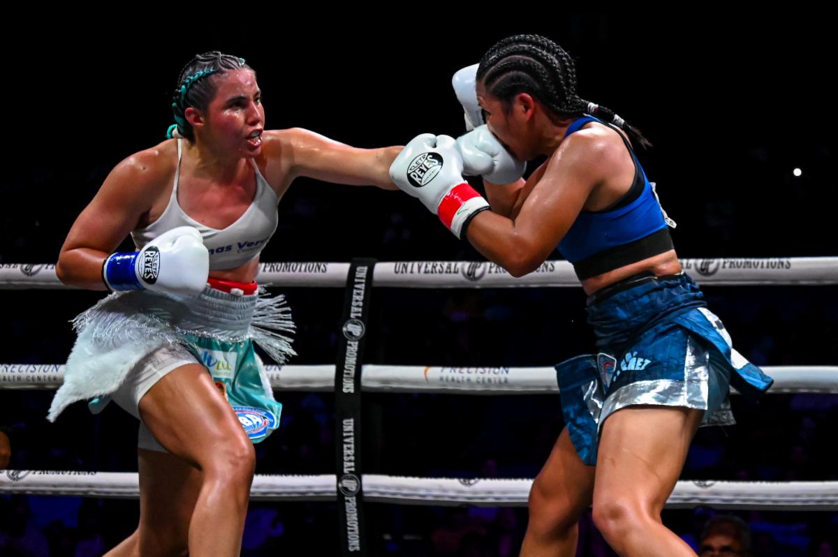 Stephanie Piñeiro persigue conquistar dos títulos mundiales de boxeo