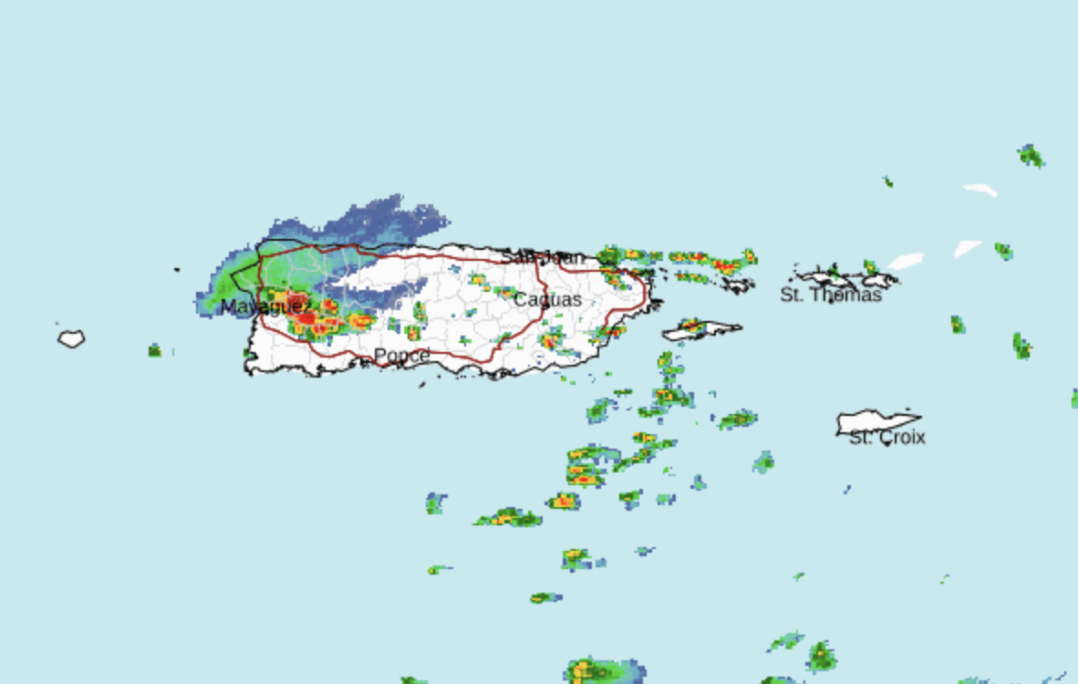 Advertencia de inundaciones para Añasco, Las Marías y Mayagüez