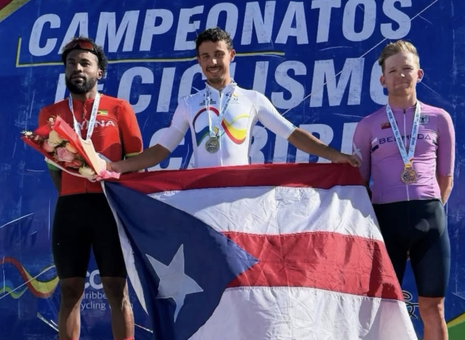 Christopher Morales Fontán conquista oro en ciclismo en el Campeonato del Caribe de Ruta