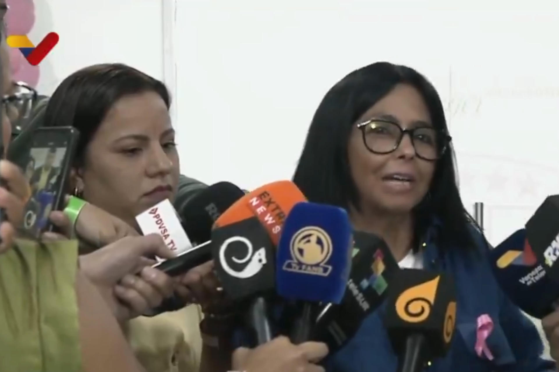 Imagen de la cobertura de: Delcy Rodríguez promete elecciones en Venezuela, sin precisar fecha